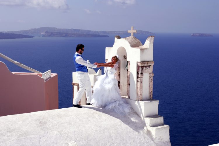 Hochzeitsfotograf- Hochzeitsfotos Santorini-Fotoshooting Santorini-Greece Weddingpictures-Wedding Santorini greece