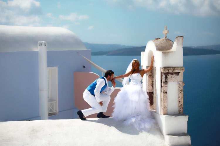 Hochzeitsfotograf- Hochzeitsfotos Santorini-Fotoshooting Santorini-Greece Weddingpictures-Wedding Santorini greece